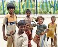 Gatvės vaikai Andhra Pradeše
