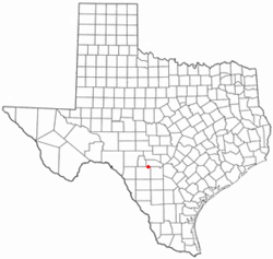 موقعیت Utopia, Texas