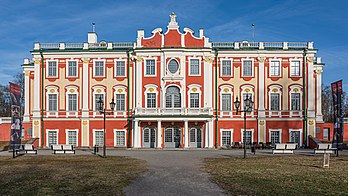 Le château de Kadriorg, à Tallinn (Estonie). (définition réelle 6 703 × 3 770)