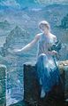 The Valkyrie's Vigil (1906) maleri af Edward Robert Hughes.