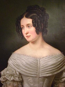 Princino Therese von Sachsen-Hildburghausen, Kopio laŭ pentraĵo de Joseph Karl Stieler, ĉirkaŭ 1810