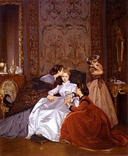 La Fiancée hésitante (1866).