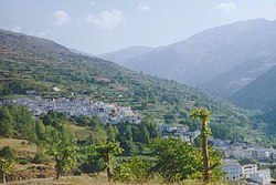 Skyline of Trevélez