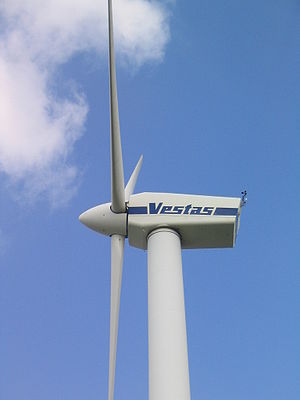 Vestas wind turbine, Dithmarschen.