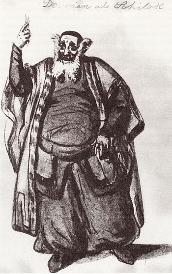Wilhelm Hensel - Ludwig Devrient - Shylock
