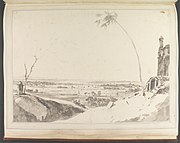 Tomb and Distant View of the Rajmahal Hills, William Hodges, Yale Center for British Art
