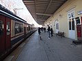 A Halkalı bound train at the station in 2012.