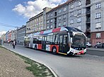 SOR TNS18-trolleybus in Praag (2024)