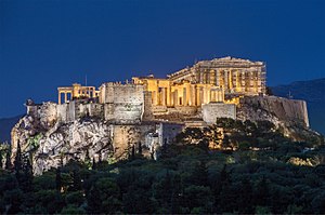 The Acropolis of Athens E Akropole apo ten Pnuka.jpg