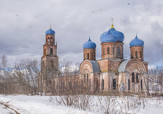 365. Богородицкая церковь в селе Порез, Унинский район Автор — Ele-chudinovsk