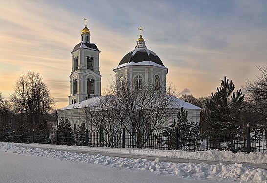 141. Церковь иконы Божией Матери 'Живоносный Источник' в Царицыно, Москва. Автор — Васильев Андрей Валерьевич