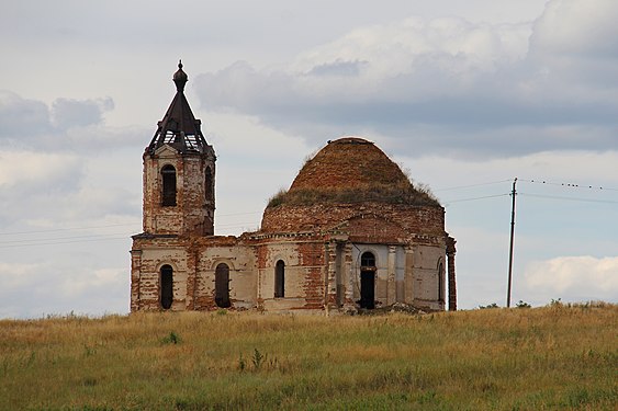 729. Церковь Рождества Христова, Коптевка, Новоспасский район Автор — Игорь Улитин