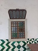 Une fenêtre intérieure du palais