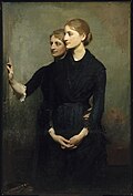 The sisters, 1884, Brooklyn Museum, New York