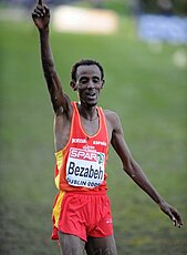 Alemayehu Bezabeh kam auf den elften Platz