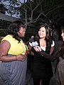 Amber Riley and Jenna Ushkowitz