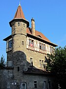 Ancien poste d'aiguillage du Krimmeri à Strasbourg.