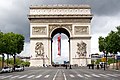 Arc de Triomphe bei Tag