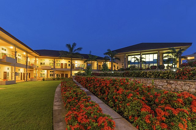 Ashesi's Archer Cornfield Courtyard