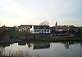 Die stad Asperen aan die Linge-rivier