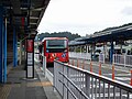 現在の気仙沼駅ホーム。1･2番線はBRTのりばとなり、列車は3･4番線に発着する。（2015年7月5日）
