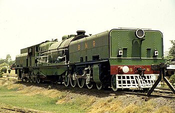 The Beyer Garratt 6594 Engine at the National Rail Museum