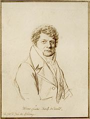 José de Madrazo : Rétrot à Jean Baptiste Wicar, bibliotèke munichipale d' Lille.