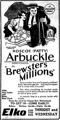 Miniatura para Brewster's Millions (1921)