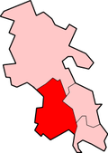 奇尔特恩位于白金汉郡的位置