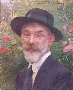 Portrait de Ferdinand Deconchy, vers 1920, musée Renoir de Cagnes-sur-Mer