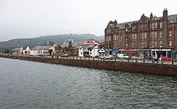 Campbeltown frå sjøsida