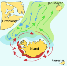 Migration of Icelandic capelin Capelin-iceland.svg
