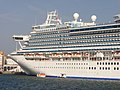 Crown Princess en el Puerto de Cádiz.