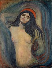 26/06: Madonna, obra expressionista d'Edvard Munch (1894).