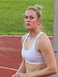 Elizabeth Gleadle Bislett Gamesissa vuonna 2015.