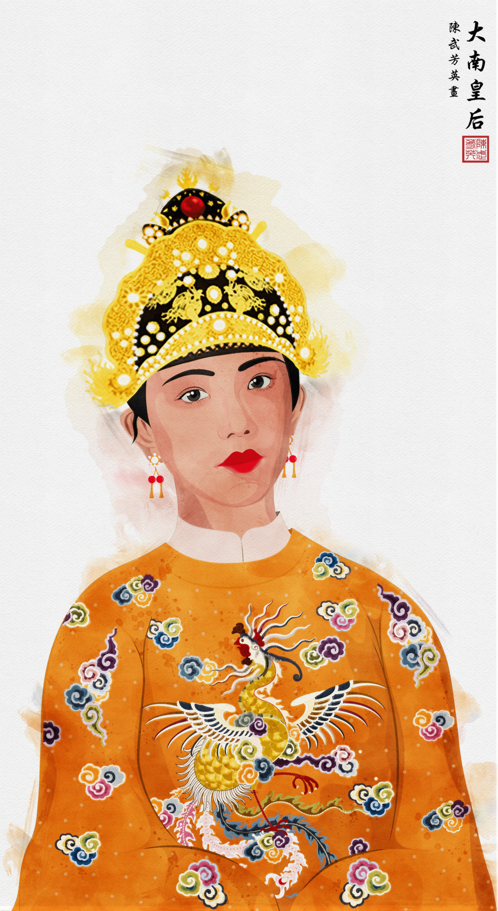 Empress of Đại Nam – Painting by A.png