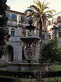 Fonte das Nereidas. Claustro do Mosteiro de Samos