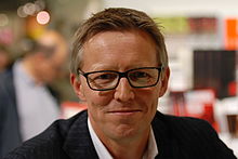 Фредрик Т. Олсон на Панаира на книгата в Гьотеборг, 2014 г.