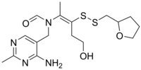Скелетная формула фурсултиамина