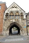 St Marys Gate adjoining No 14 College Green