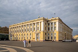 Будынак штаба Гвардзейскага корпуса ў 2014 годзе