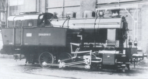 Dampflokomotive Zeche Consolidation 9 auf Werkfoto von Henschel