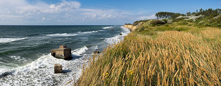 Sieger – Landschaft: Hohes Ufer zwischen Ahrenshoop und Wustrow, Fischland Foto: Jörg Braukmann