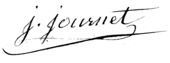 signature de Jean Journet