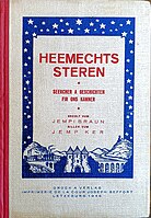 Boekomslag Heeméchtsstêren (1946)