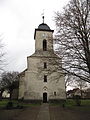 Kirchturm und Westportal