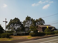 旧駅舎を移設した鉄道記念館