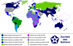 Carte de l'organisation