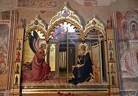 Ευαγγελισμός, 1425, Φλωρεντία, Santa Trinita cappella Bartolini Salimbeni