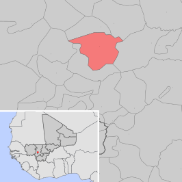 Kaart van Nossombougou